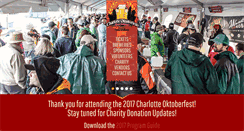 Desktop Screenshot of charlotteoktoberfest.com